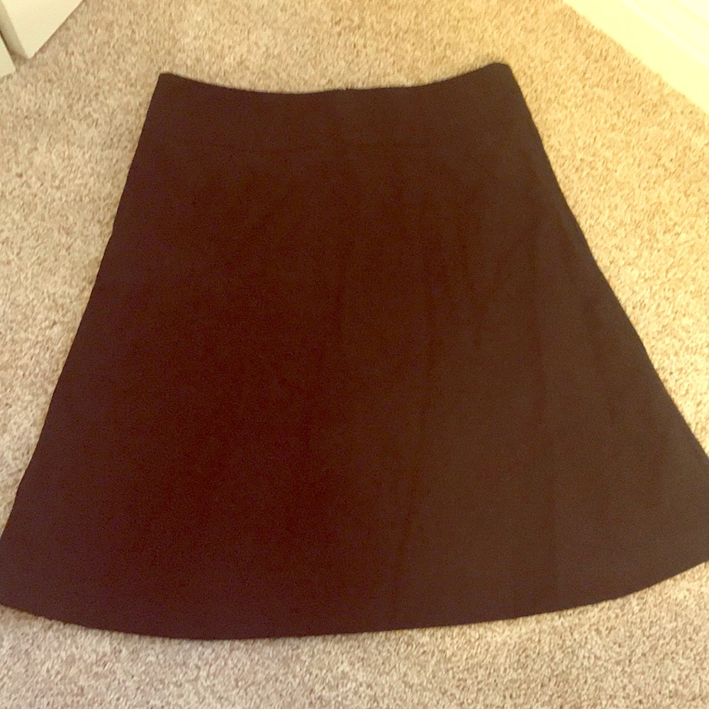 Black suit skirt
